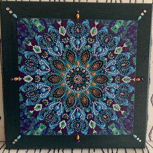 ⭐️Diamond Art On Canvas #569